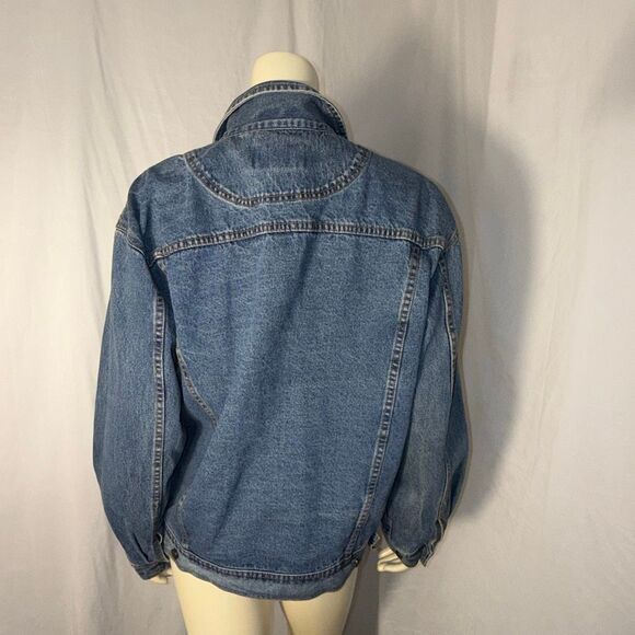 Vintage 1980s–90s Denim Gear Jean Jacket Made in Hong Kong — Size Large — Classi - Picture 7 of 11